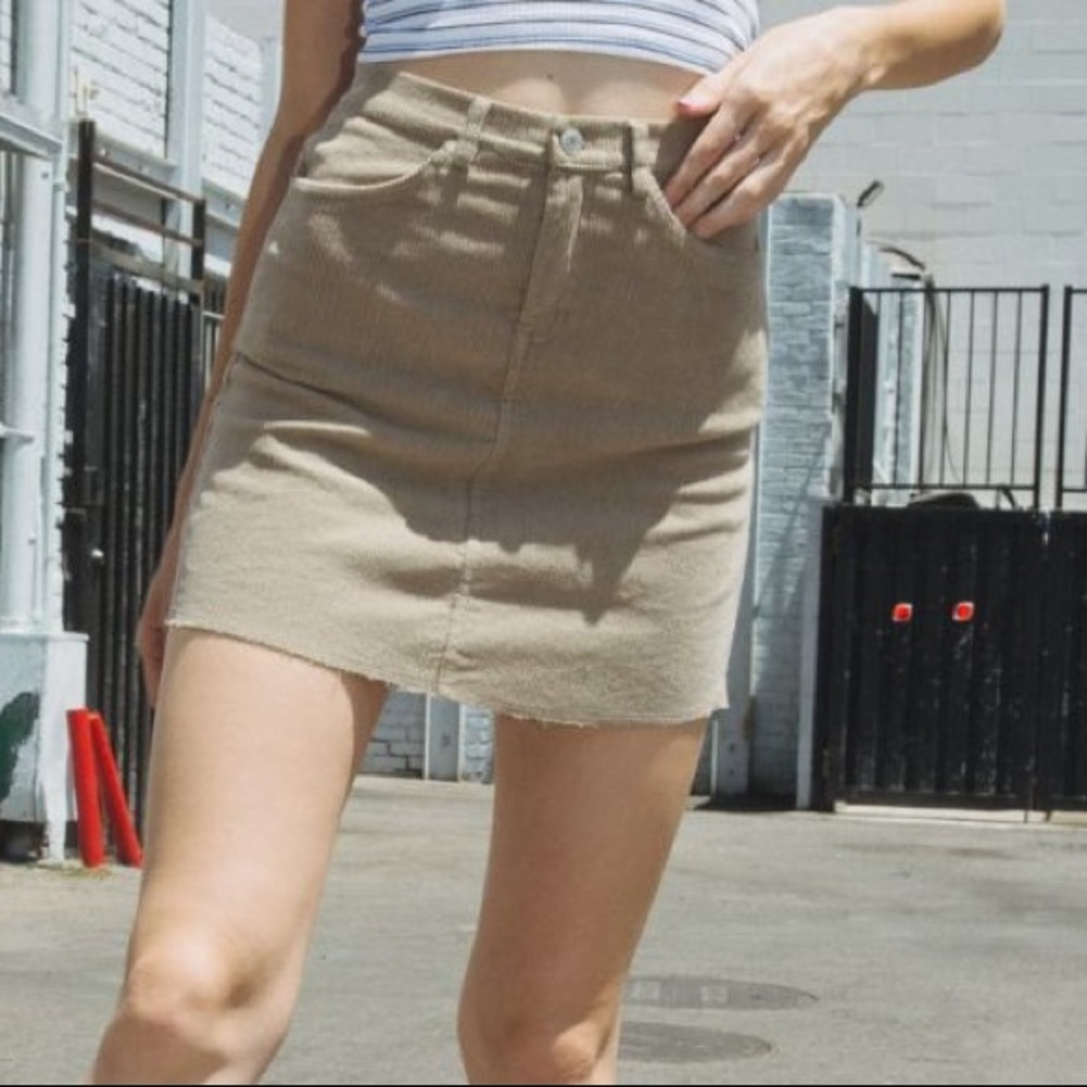Brandy Melville curduroy skirt